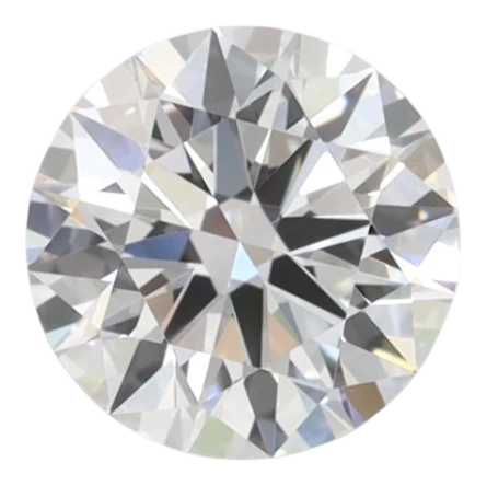 0.92 Carat D IF Round Lab Diamond