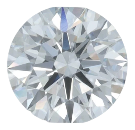 0.96 Carat D VVS2 Round Lab Diamond