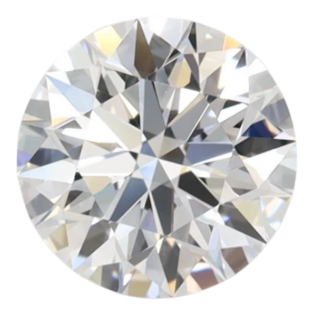 0.97 Carat D IF Round Lab Diamond