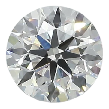 1.0 Carat E VVS2 Round Lab Diamond