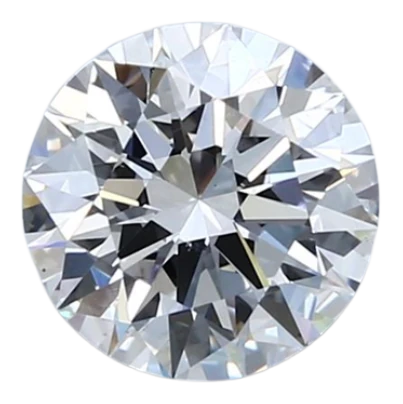 1.61 Carat D SI1 Round Lab Diamond