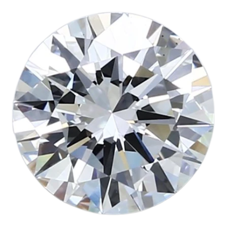 1.62 Carat D VS2 Round Lab Diamond