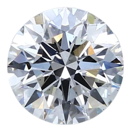 1.62 Carat E VS2 Round Lab Diamond