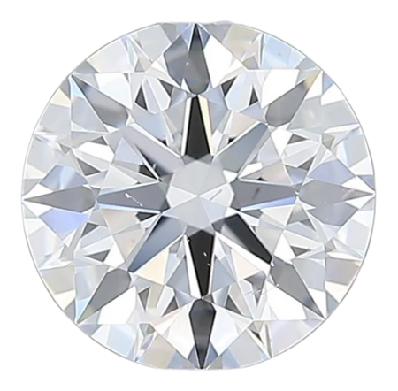 1.7 Carat D SI1 Round Lab Diamond