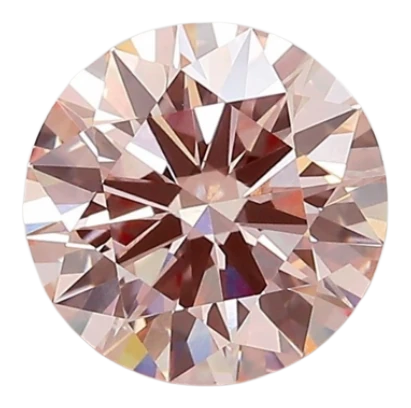 1.79 Carat Pink VVS2 Round Lab Diamond