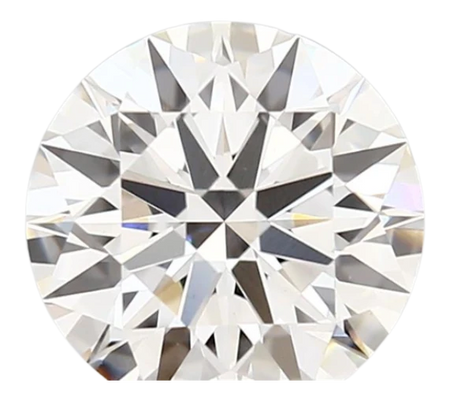 1.86 Carat D VVS2 Round Lab Diamond