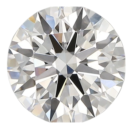 1.87 Carat D VVS2 Round Lab Diamond