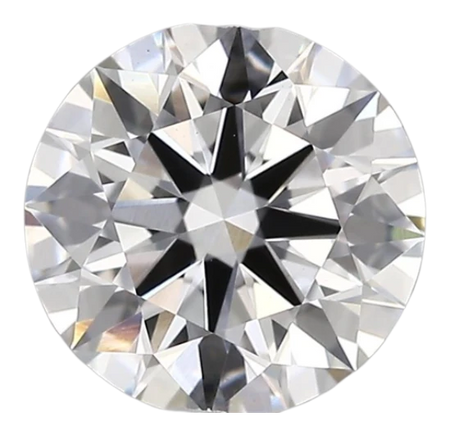 1.87 Carat D VVS2 Round Lab Diamond