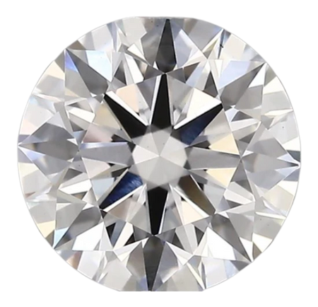1.87 Carat D VVS2 Round Lab Diamond