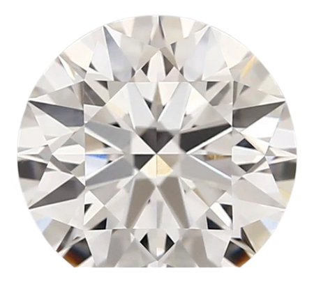 1.88 Carat D VVS2 Round Lab Diamond