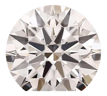 1.89 Carat D VVS2 Round Lab Diamond