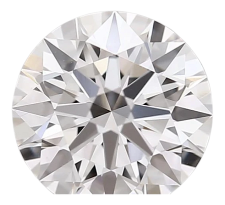 1.89 Carat D VVS2 Round Lab Diamond