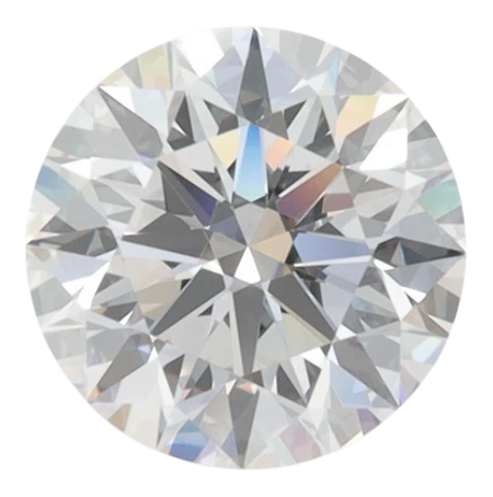 2.01 Carat D VVS2 Round Lab Diamond