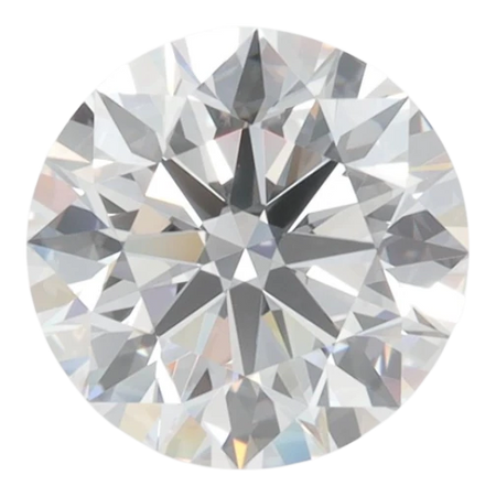 2.01 Carat D VVS2 Round Lab Diamond