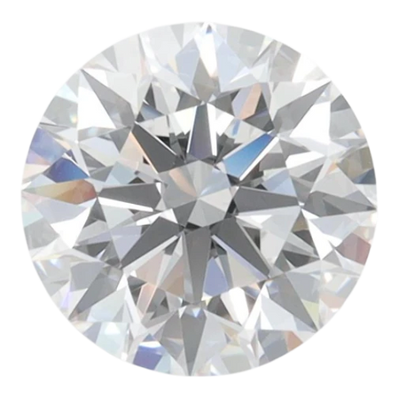 2.01 Carat D VVS2 Round Lab Diamond