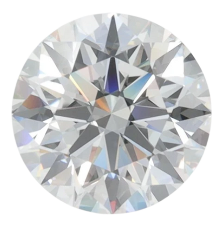 2.01 Carat D VVS2 Round Lab Diamond