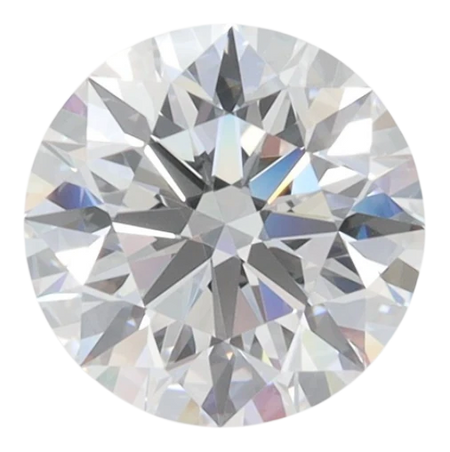 2.01 Carat D VVS2 Round Lab Diamond