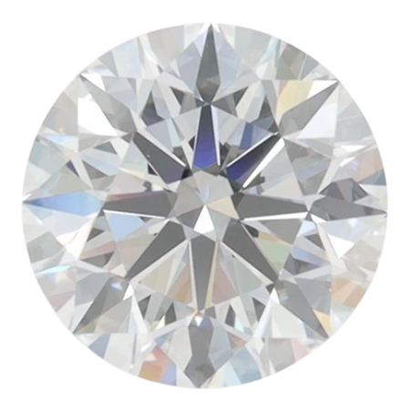 2.01 Carat D VVS2 Round Lab Diamond