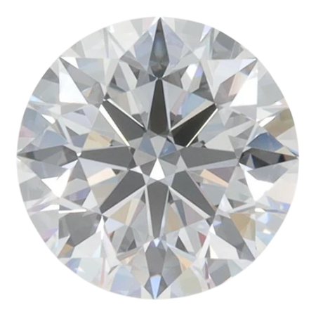 2.01 Carat D VVS2 Round Lab Diamond