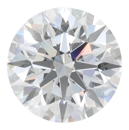 2.02 Carat D VVS2 Round Lab Diamond
