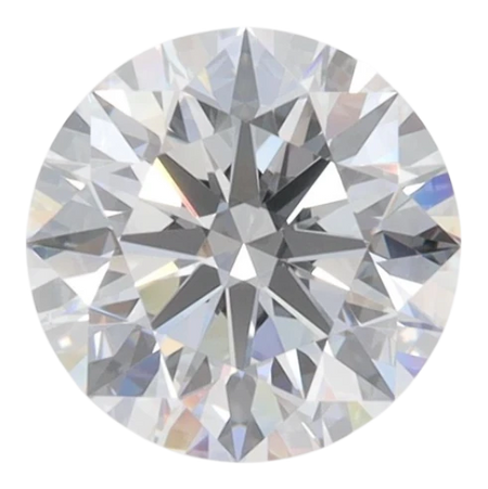 2.02 Carat D VVS2 Round Lab Diamond