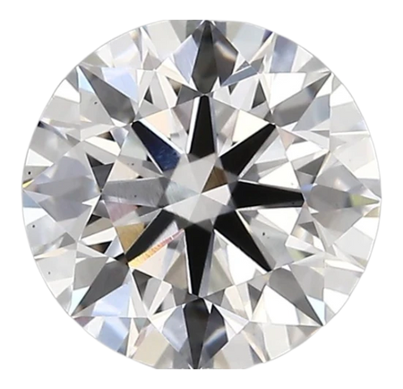 2.34 Carat D VS2 Round Lab Diamond