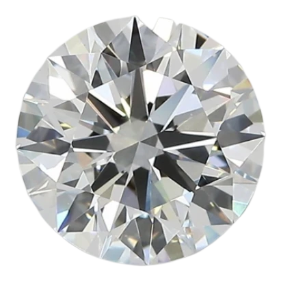 2.42 Carat E VVS2 Round Lab Diamond