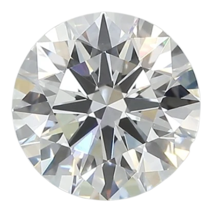 2.42 Carat E VVS2 Round Lab Diamond