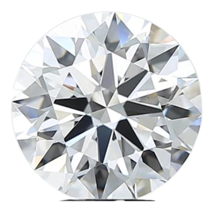 2.52 Carat D VS2 Round Lab Diamond