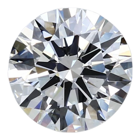 2.53 Carat F VS2 Round Lab Diamond
