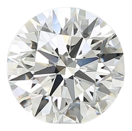 2.54 Carat F VVS2 Round Lab Diamond
