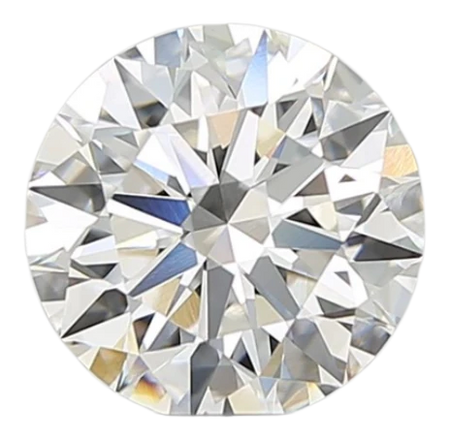 2.54 Carat F VVS2 Round Lab Diamond