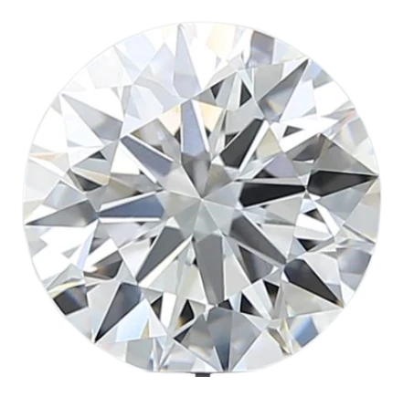 2.55 Carat F VVS2 Round Lab Diamond