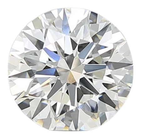 2.56 Carat F VVS2 Round Lab Diamond