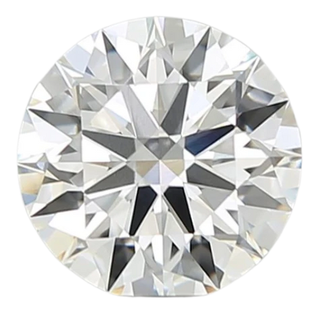 2.56 Carat F VVS2 Round Lab Diamond