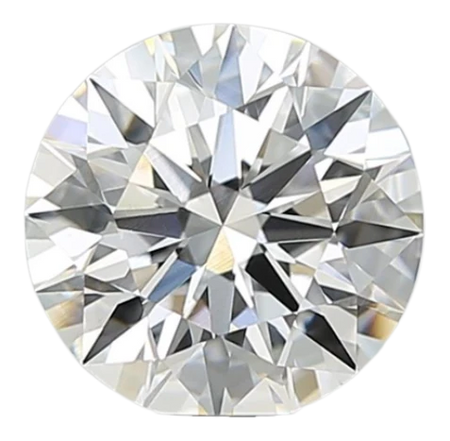 2.56 Carat F VVS2 Round Lab Diamond