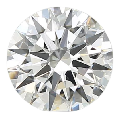 2.56 Carat F VVS2 Round Lab Diamond