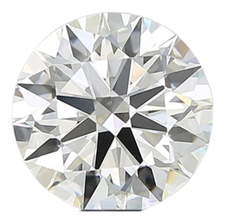 2.56 Carat F VVS2 Round Lab Diamond