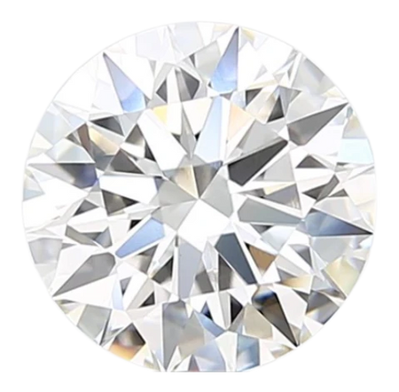 2.56 Carat F VVS2 Round Lab Diamond