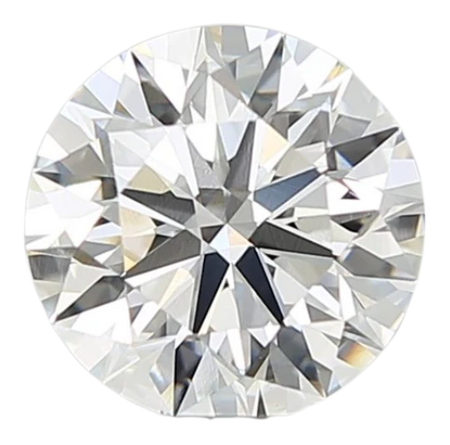 2.56 Carat F VVS2 Round Lab Diamond