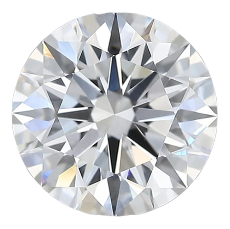 2.61 Carat F VVS2 Round Lab Diamond