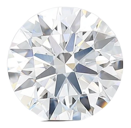 2.62 Carat F VS1 Round Lab Diamond
