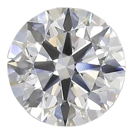 2.77 Carat F VVS2 Round Lab Diamond