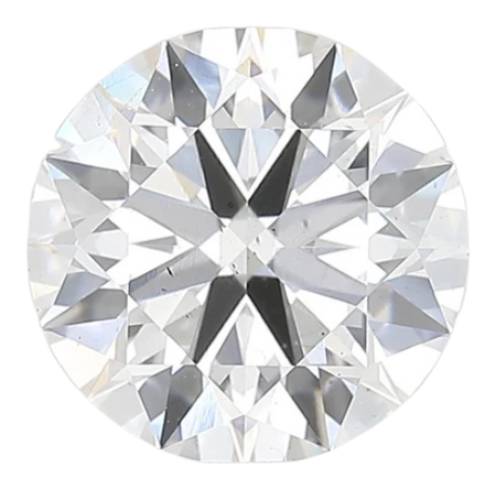 2.89 Carat F VS2 Round Lab Diamond