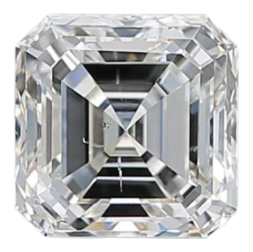 1.01 Carat G SI1 Asscher Natural Diamond