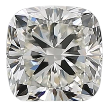 0.9 Carat I VVS2 Cushion Natural Diamond