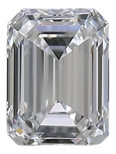 0.35 Carat E SI1 Emerald Natural Diamond