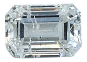 0.45 Carat F I1 Emerald Natural Diamond