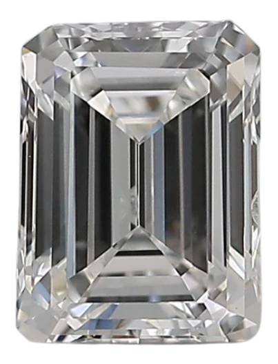 0.45 Carat E SI2 Emerald Natural Diamond