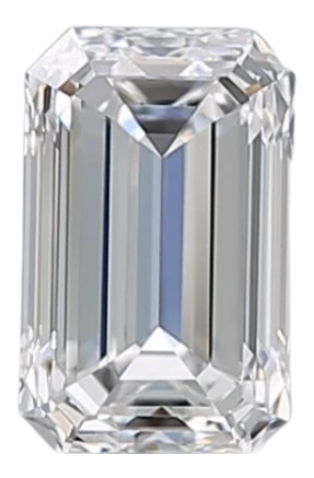 0.7 Carat D VS1 Emerald Natural Diamond